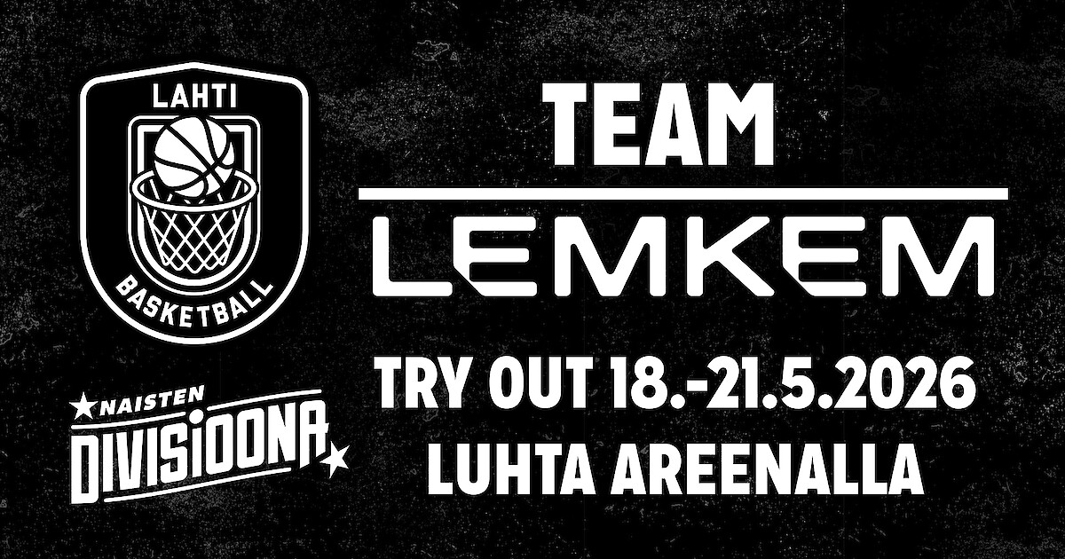 Naisten 1-divisioonajoukkueen Team Lemkemin try out -viikko Lahdessa